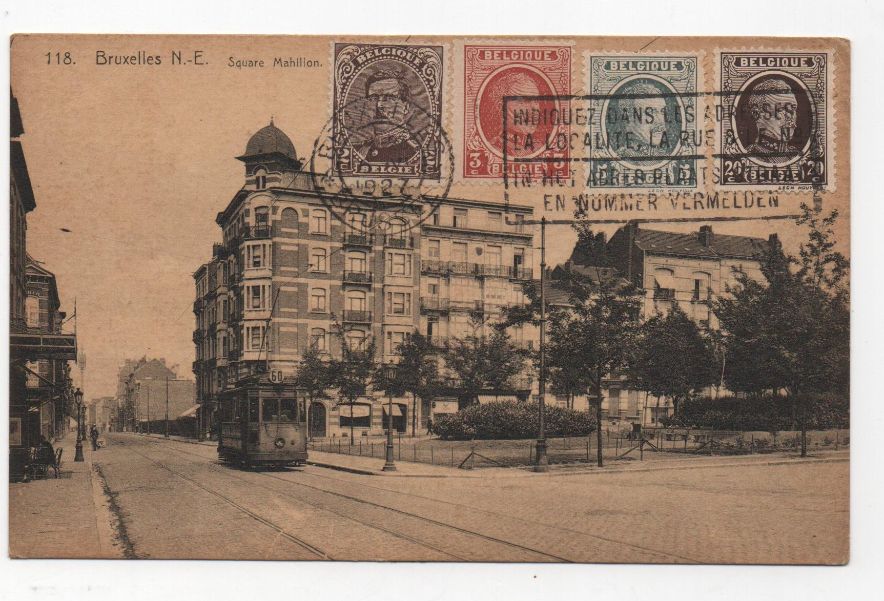 BELGICA POSTAL N-53 (BRUSELAS)